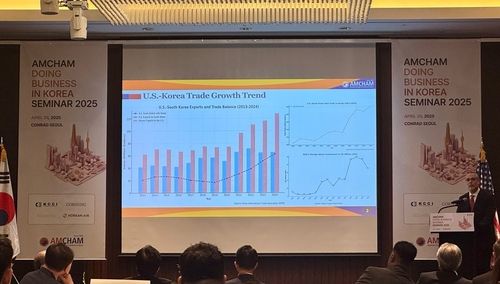 암참 '2025 국내 기업환경 세미나'/연합뉴스
