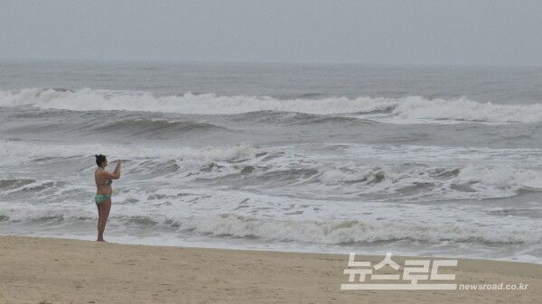 로빈슨 남호이안 리조트 해변 풍경 [사진=서진수기자]