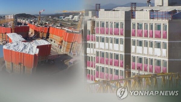 대형 건설사도 미분양 공포…자금 압박 커져 (CG)/연합뉴스