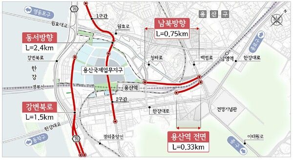 용산국제업무지구 위치도 [자료=SH공사]