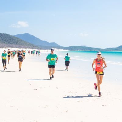 그레이트 화이트 해븐 비치런 Photo by @hamilton_island_endurance_series