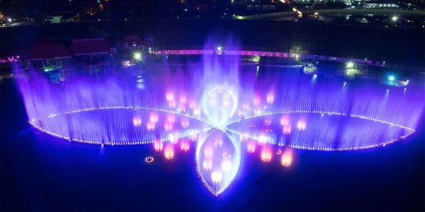 오카다 리조트의 분수 쇼 [사진=에스마케팅]