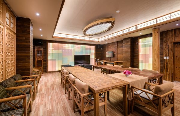 올레 홀. 유니크한 분위기의 시의시설이 이채롭다. [출처=월드컵리조트]