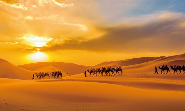 오르도스, 인컨타라 사막 [사진=모두투어]