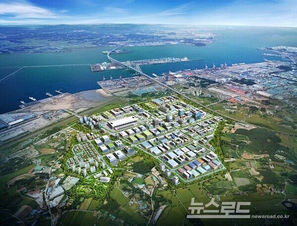 경기경제자유구역 포승지구 조감도/사진=경기주택도시공사