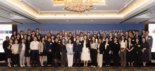 [홍콩관광청_사진자료] ‘홍콩 트래블 미션 2025에 참가한 홍콩 관계자들이 자리를 함께 했다.