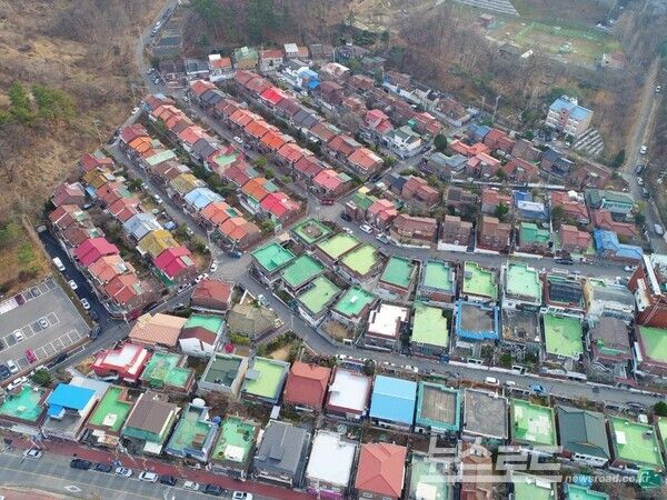 더드림 도시재생 공모사업에 선정돼 내손가구역 전경/사진=의왕시