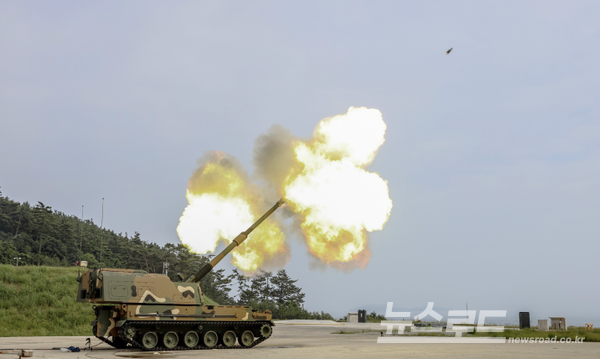 한화에어로스페이스의 K-9자주포 [사진=한화에어로스페이스]