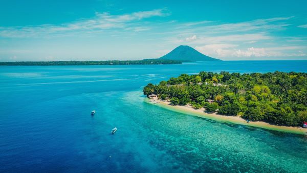 인도네시아 '마나도'의 아름다운 해안 풍경 [사진=마케팅하이랜즈]