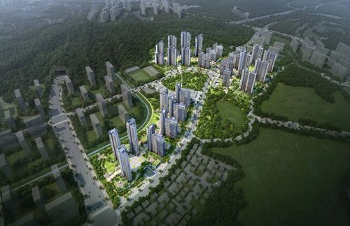 의왕군포안산 공공 주택 지구 조감도/연합뉴스