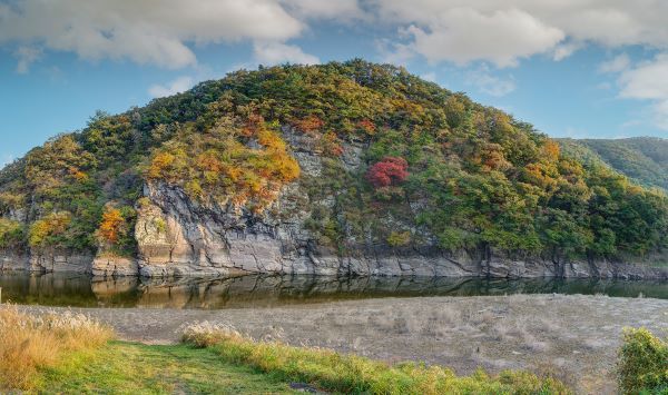 대곡리 반구대 암각화 전경 [출처=울산시 사진작가 서헌강]