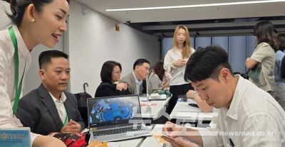 B2B 상담회 현장 [사진=서진수기자]