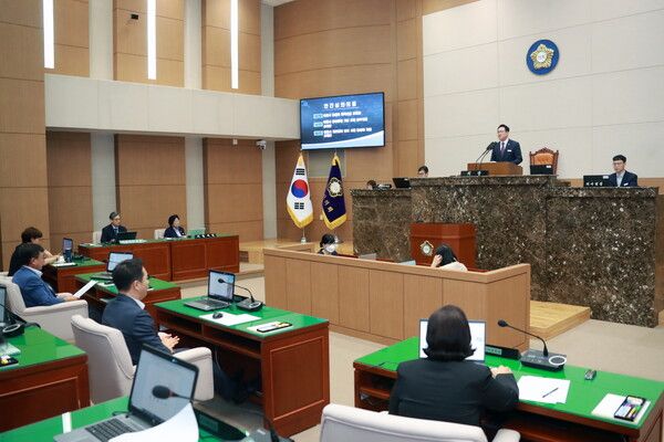 제255회 이천시의회2차 본회 모습/사진=이천시의회