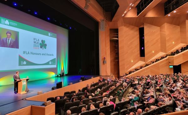 [한국관광공사 자료사진] 2022 더블린 세계도서관정보대회 현장 모습