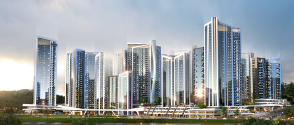 북가좌 제6구역 재건축 조감도