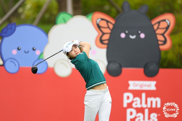 고지원 2025오로라월드 레이디스 챔피언십 1R 10번홀 티샷 (사진제공 KLPGA)