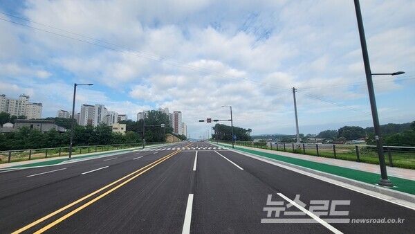 여주도시계획도로 개통 모습/사진=여주시