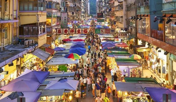 [홍콩관광청_이미지] 홍콩 레이디스 마켓