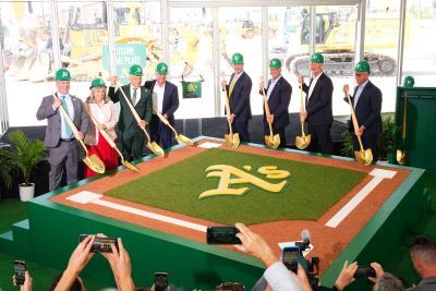 Athletics_Groundbreaking [사진=라스베이거스관광청]