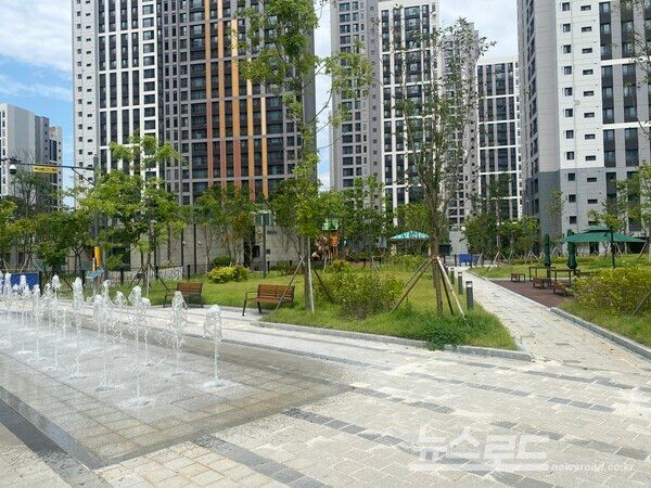 용인특례시 처인구 고림진덕지구 무지개구름 소공원 전경/사진=용인시