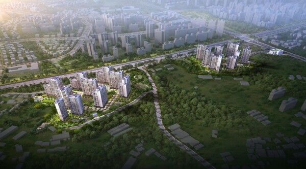 GTX-A운정역 서희스타힐스 투시도