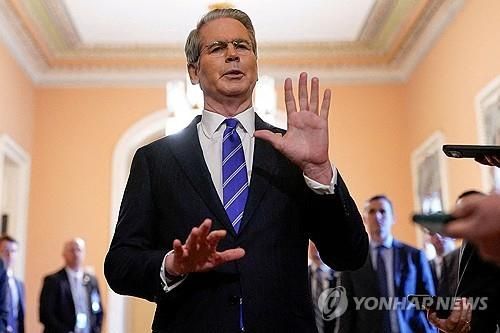 베선트 미 재무장관/연합뉴스