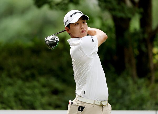 최찬 1번홀 드라이버 티샷 사진제공 KPGA&nbsp;