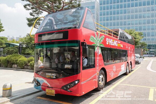 시티투어 2층버스 모습/사진=시흥시