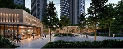 대우건설이 개포우성7차 조합에 제시한 재건축 투시도/연합뉴스