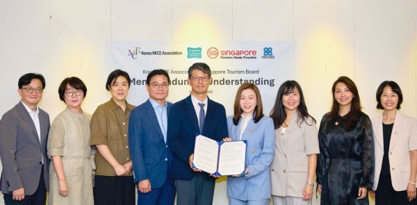 한국MICE협회-싱가포르관광청 업무 협약 사진 [출처=한국마이스협회]