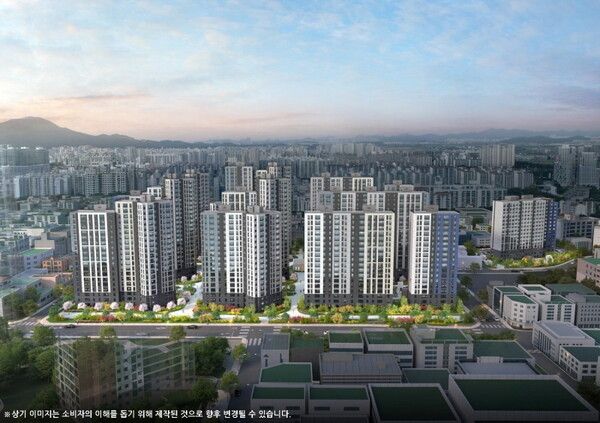 두산위브&수자인 부평 더퍼스트 투시도