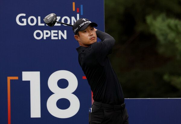 박은신 18번홀 드라이버 티샷 (사진제공 KPGA)