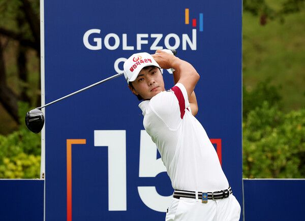 이형준 15번홀 드라이버 티샷 (사진제공 KPGA)