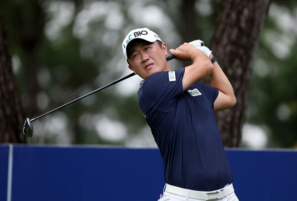 박성국 11번홀 티샷 (사진제공 KPGA)