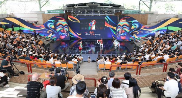 탈춤페스티벌 공연무대 [출처=안동시]