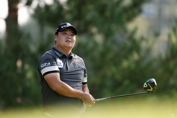 황중곤 2번홀 드라이버 티샷 (사진제공 KPGA)