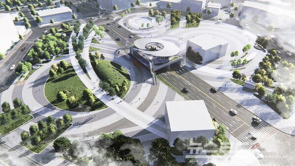 성포광장 재정비사업 조감도/사진=안산시