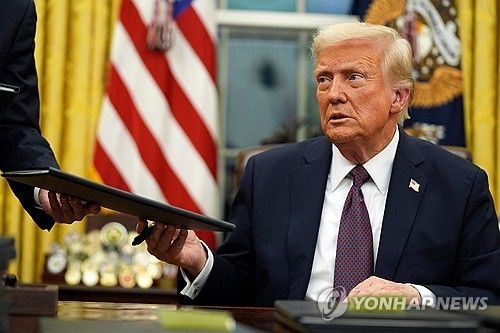 President Donald Trump/yonhap news