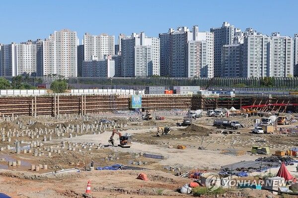 한국토지주택공사(LH) 공공주택지구 건설 현장