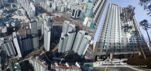 아크로베스티뉴 및 청년임대주택 전경/사진=안양시