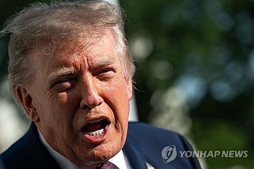 트럼프 대통령/연합뉴스