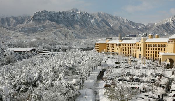 사진=한화리조트. 설악 쏘라노 겨울 전경