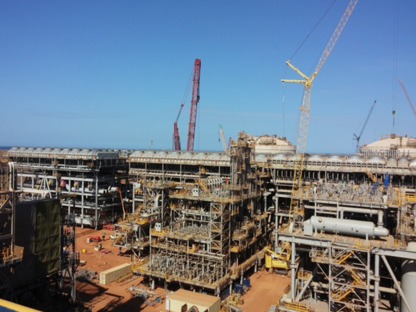 호주 고르곤 공랭식 열교환기 [사진=SNT에너지]