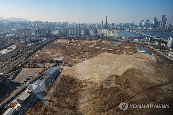 서울 용산국제업무지구 부지