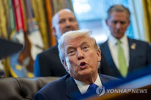 President Donald Trump/yonhap news
