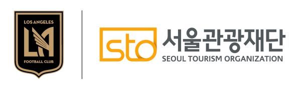 손흥민 소속 LAFC 로고(좌)와 서울관광재단 로고