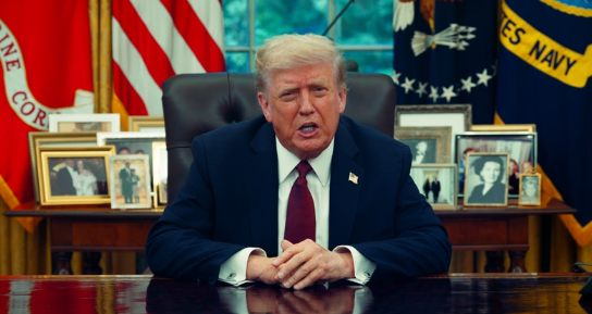 트럼프 대통령 [사진=트루스소셜 동영상 갈무리/뉴스로드]