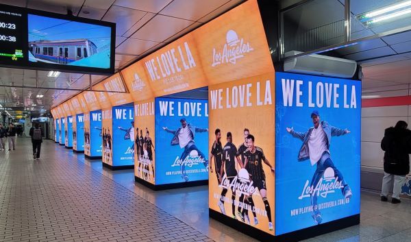 LAFC 광고 캠페인 협업 광고 [출처=로스앤젤레스관광청]