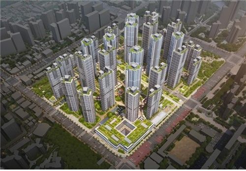 대치동 은마아파트 주택재건축 정비사업 조감도/연합뉴스