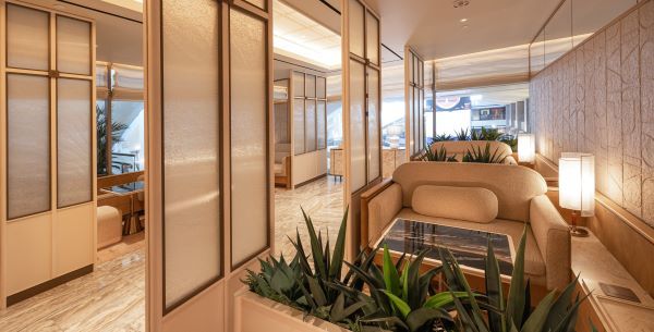 LA 국제공항 대한항공 일등석 라운지 [사진=대한항공]